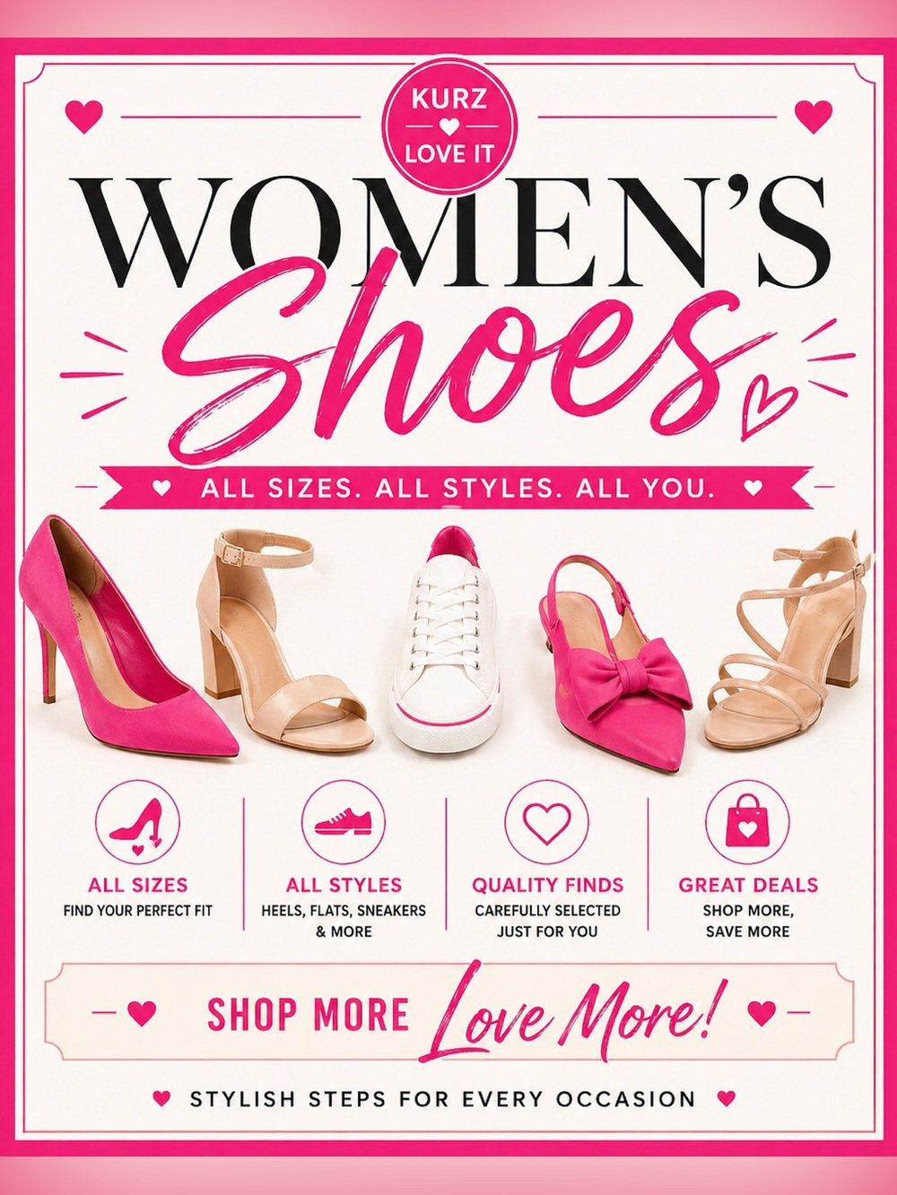 Shoes sign